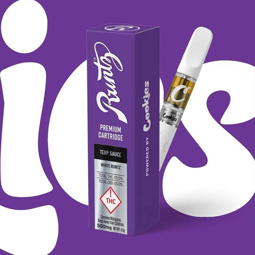 Buy White Runtz THC Vape Cartridge Plugg Connects