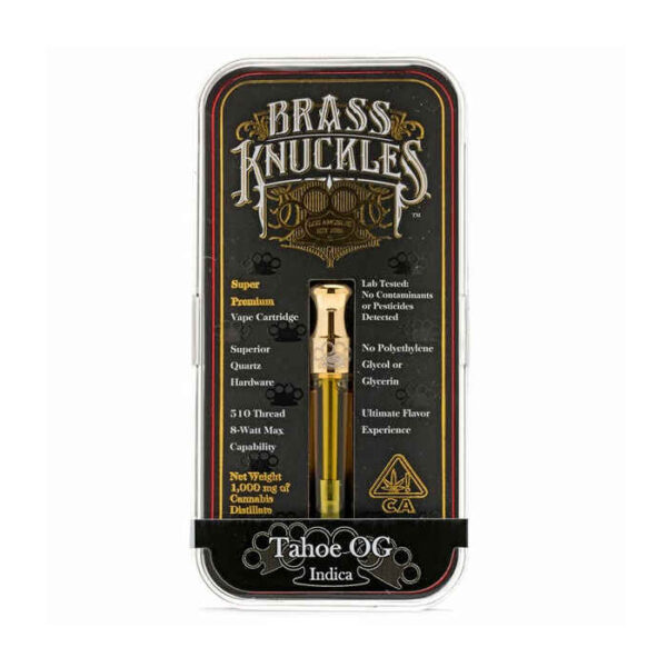Brass knuckles vape cartridge